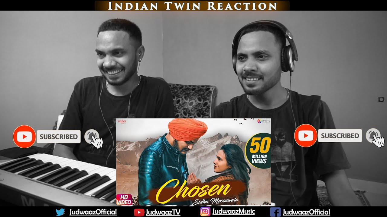 Indian Twin Reaction | Sidhu Moose Wala - Chosen | Sunny Malton | Love Song
