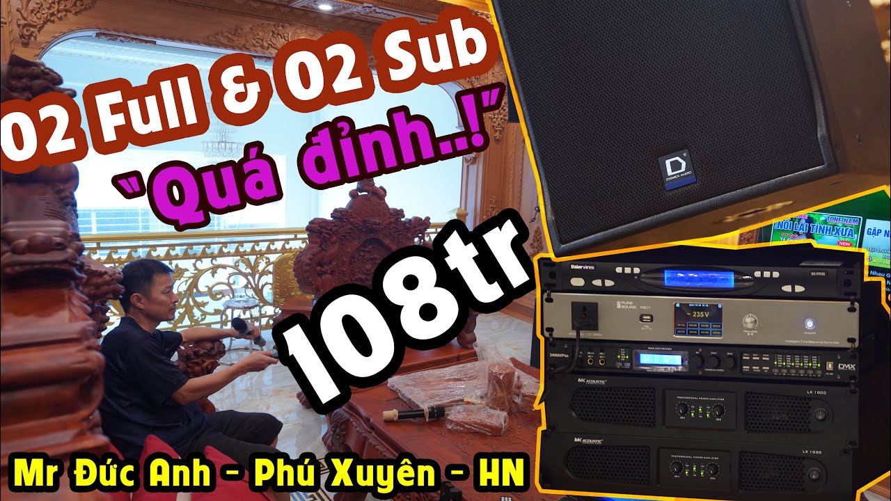 Bộ Dàn QUÁ HAY, cho đại gia nhà QUÁ ĐẸP - Fb: 0974743311