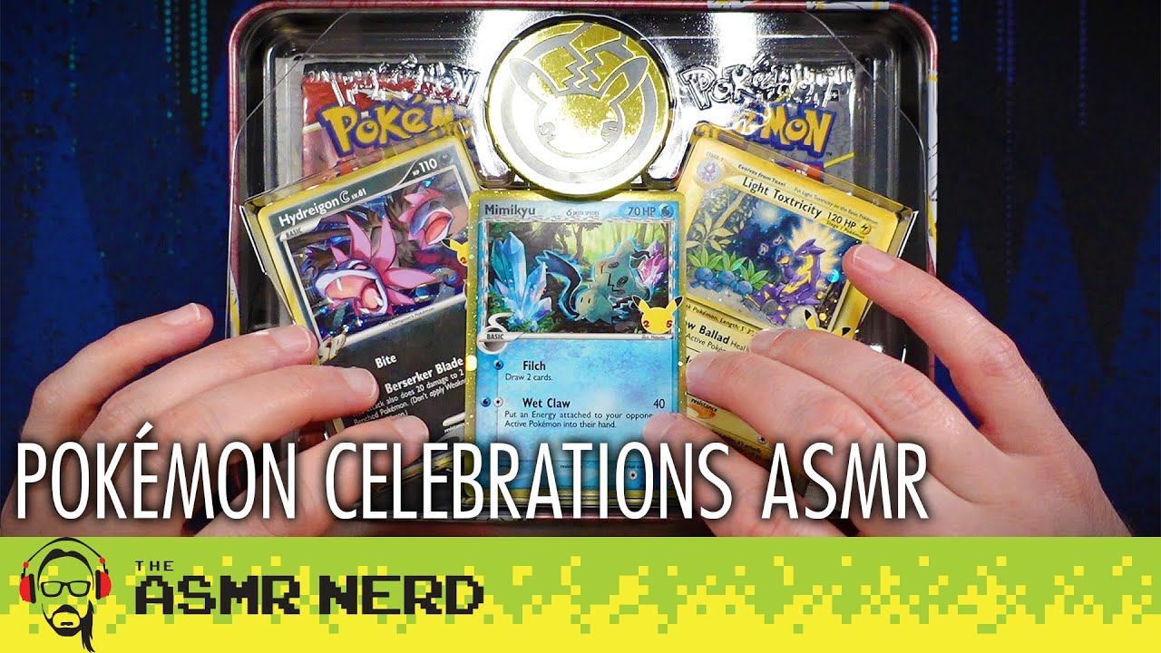 ASMR Pokémon TCG Celebrations Pack Opening! | Collector Chest & Elite Trainer Box [whispering]