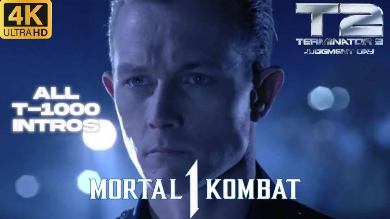 Mortal Kombat 1 - All T-1000 Intro Dialogues (Khaos Reigns DLC)