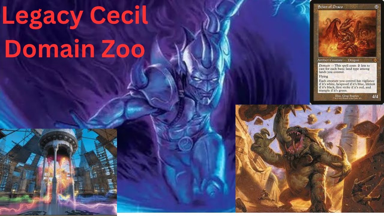 Cecil Domain Zoo! Trying to make it in the combo world! Legacy at it's purest (even faced dinos)