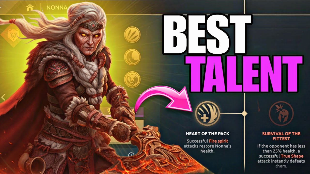 This Talent Shocked My Opponent ☠️ Level 8 Nonna in Leaderboard || Shadow Fight 4 Arena