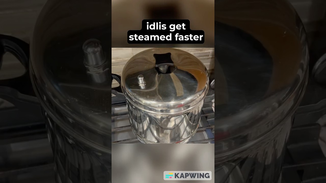 How to Steam Idli faster 🤩😍 #shorts #idli #shortsfeed #trending #ytshorts #viral #food #idlimaking