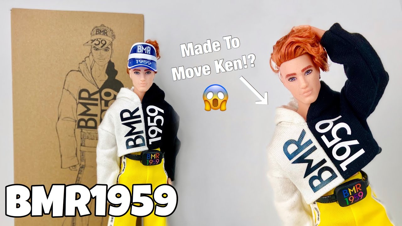 Обзор новой куклы Barbie BMR1959 Wave 2 — Кен с красными волосами! Создан, чтобы двигаться! Толст...
