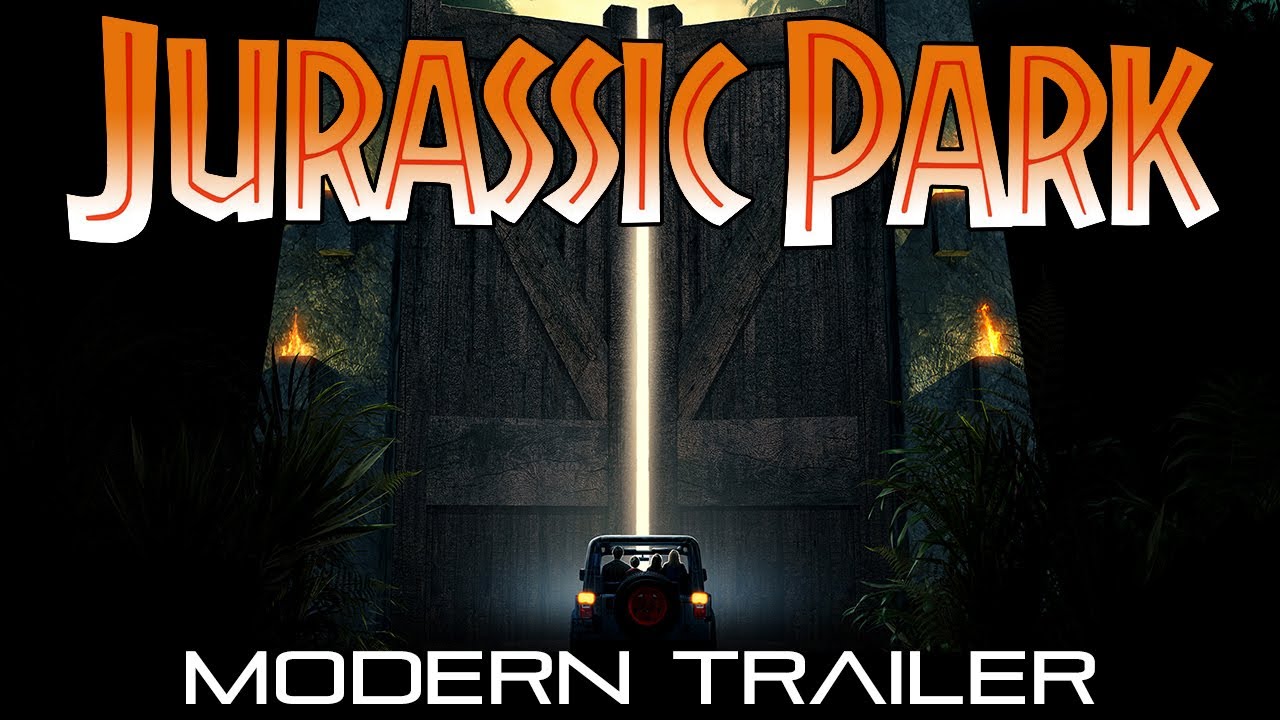 Jurassic Park [1993] - MODERN TRAILER [4K]