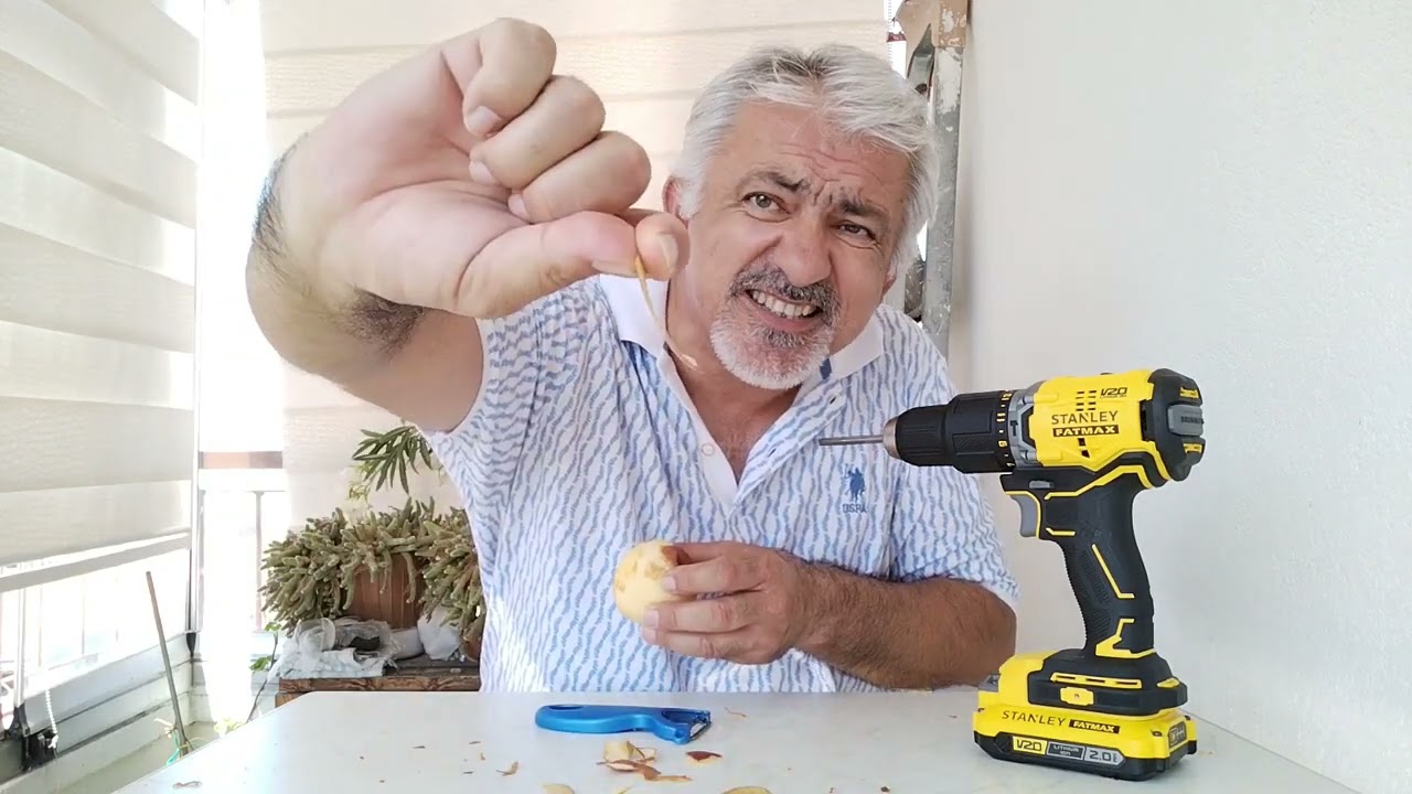MATKAP KULLANARAK ELMA SOYDUM, ÇİN İŞİ JAPON İŞİ EYLENCESİNE ÇEKTİĞİM BİR VİDEO