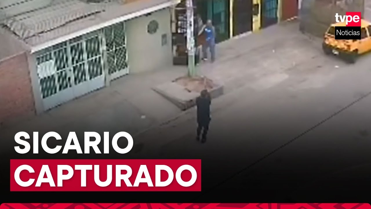 Capturan a sicario que mató a un contador en Santa Anita hace 2 meses