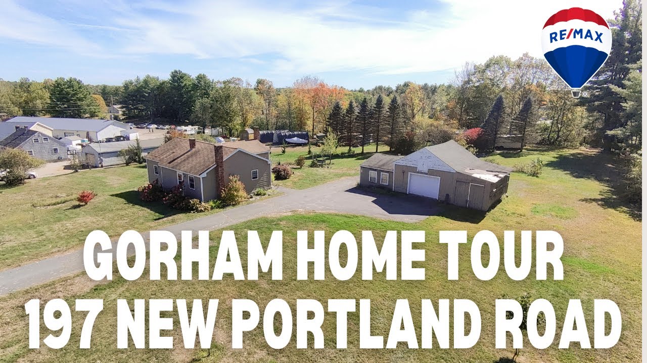 Экскурсия по дому в Горхэме, штат Мэн | 197 New Portland Road, Горхэм