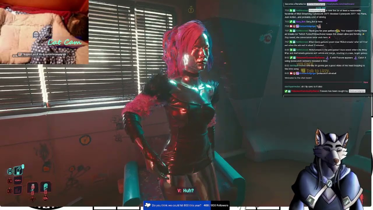 Modded Cyberpunk 2077 : No Plans, Just Action...and probably a lot of driving