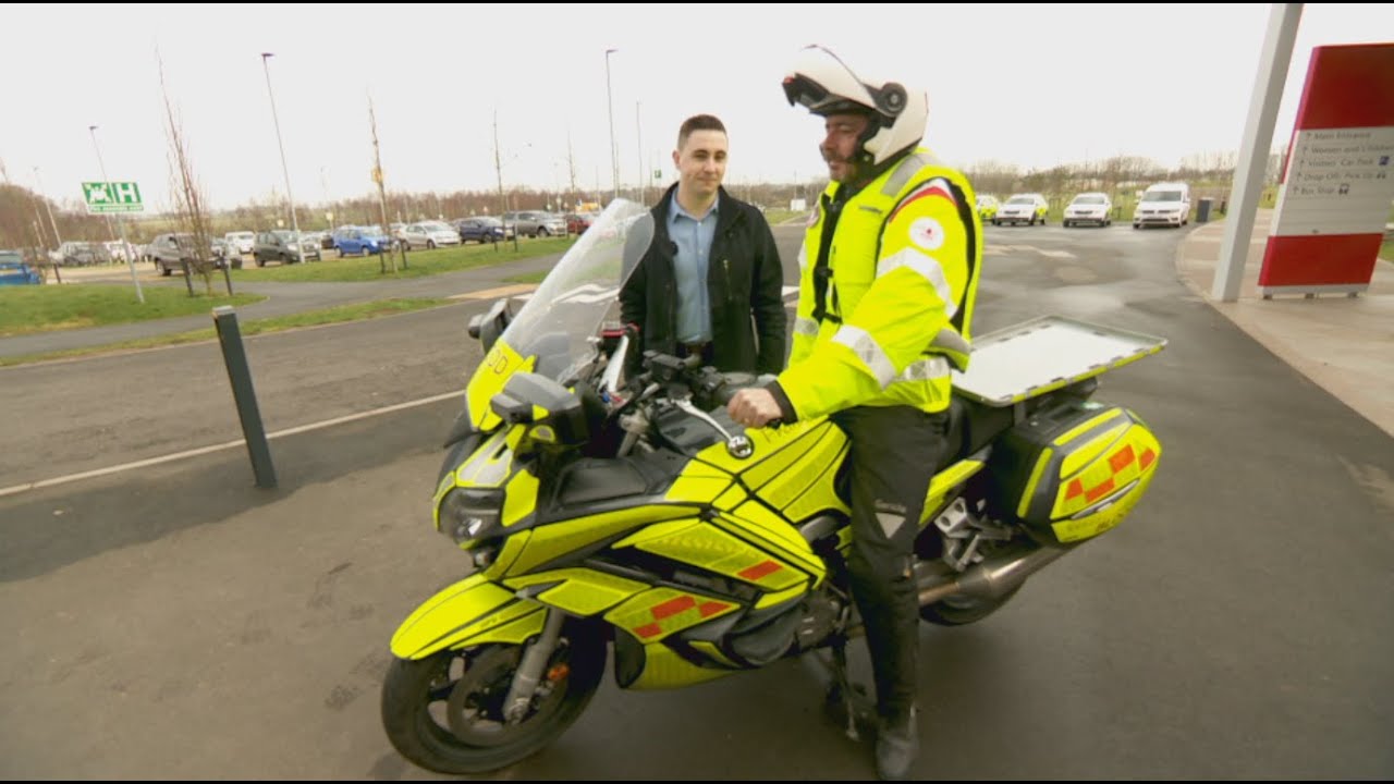 Donations see Blood Bikes riders receive life-saving jackets