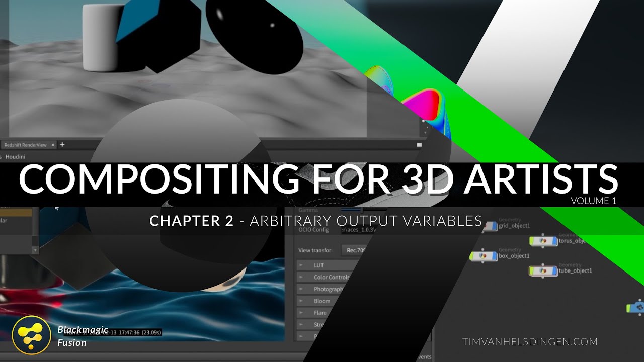 Композитинг для 3D-художников - 02 - AOV (проходы рендеринга)