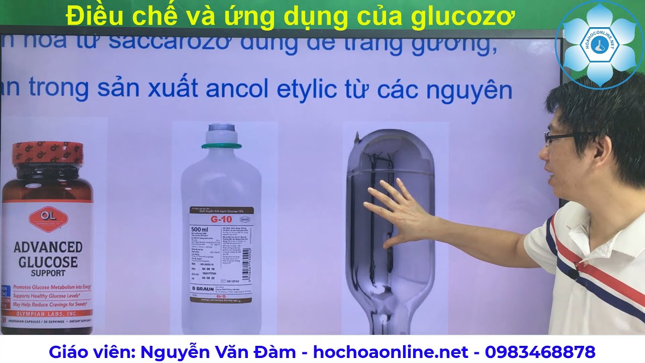 Điều chế v&agrave; ứng dụng của glucozơ