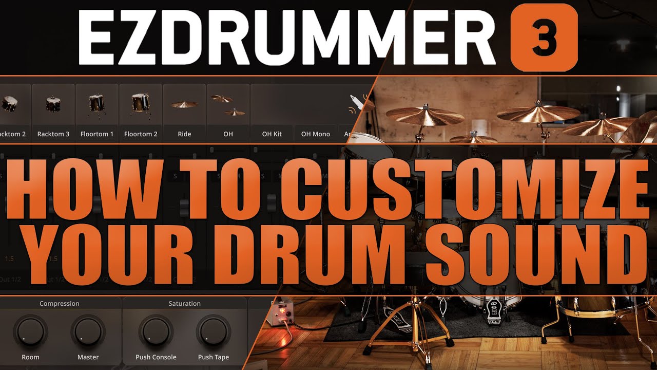 EZDrummer 3 | Как настроить звук барабана