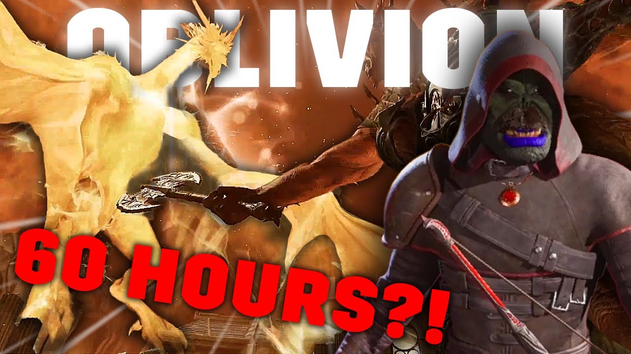 I Spent 60 HOURS Playing Oblivion...