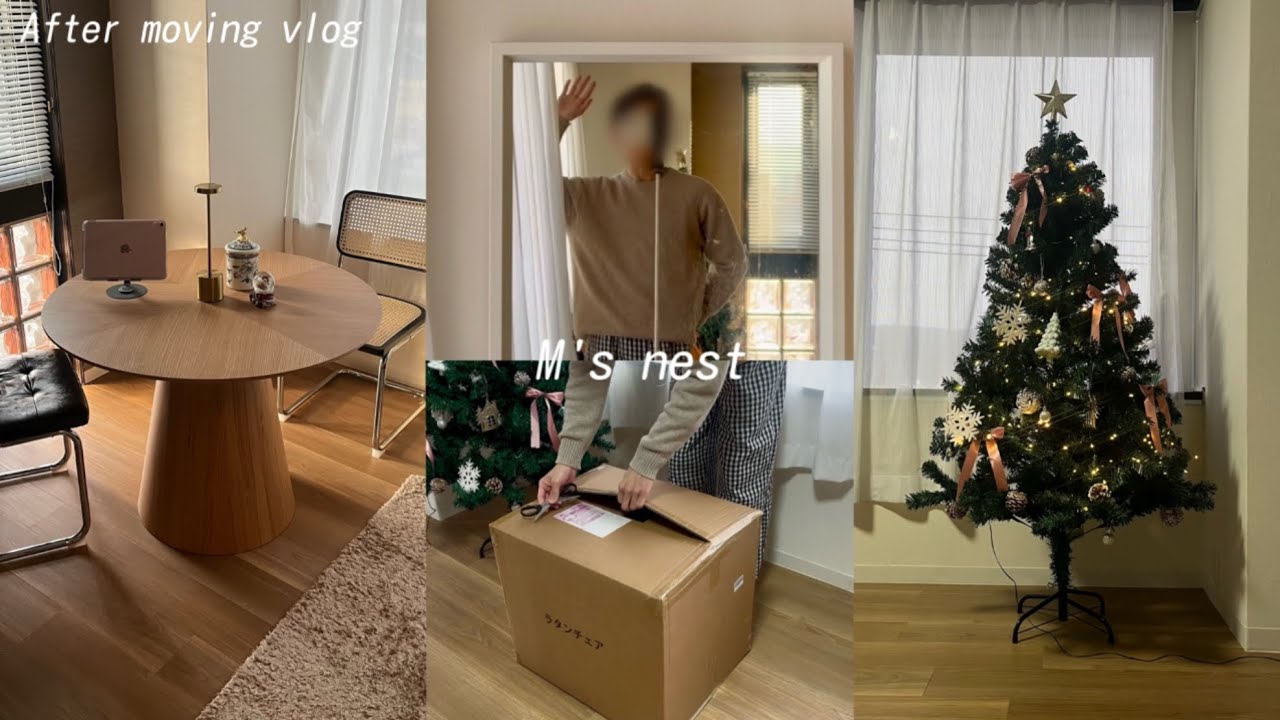 引越し直後の部屋づくり| Furniture assembling after moving vlog