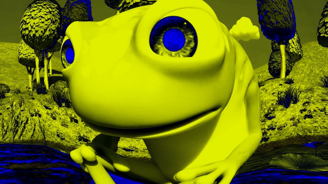 Speckled Frog Hesitate to Jump the Pool Effects Sponsored by Gamavision Csupo Effects