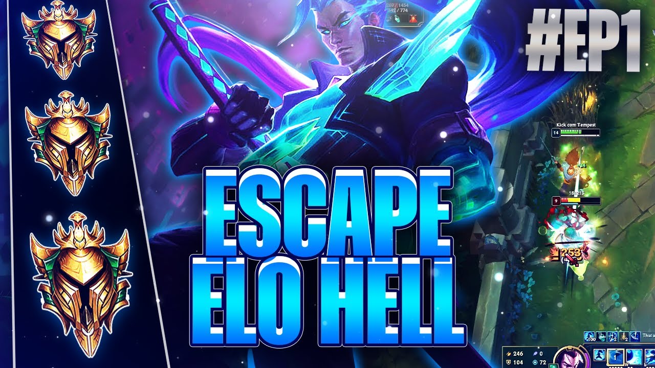 Escape Elo Hell: #Ep1! Using Yasuo To Escape GOLD! (Use MACRO!)