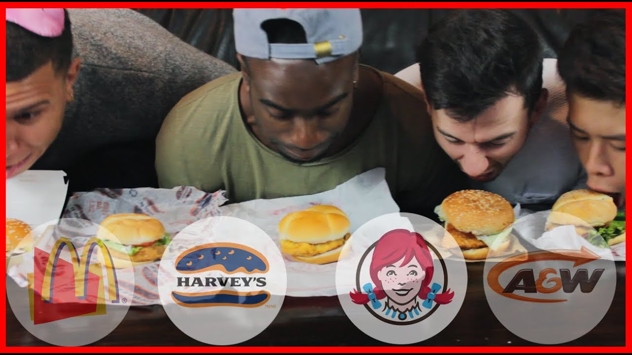 The Fast Food Burger Taste Test