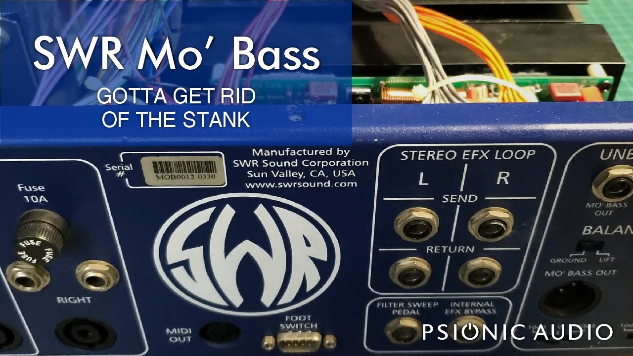 SWR Mo' Bass | Gotta Get Rid of the Stank