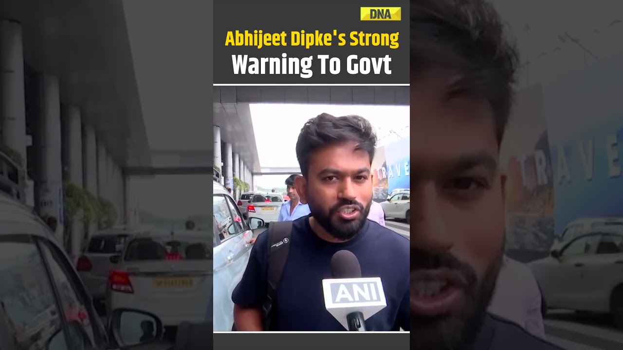 CJP Protest: 'Kya Aatankwaadi The Yeh Log?' | Abhijeet Dipke Questions Govt Over CJP Protest Action