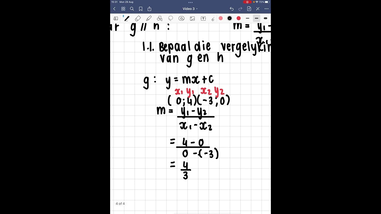 Gr. 9 - Grafieke - Ewewydige lyne