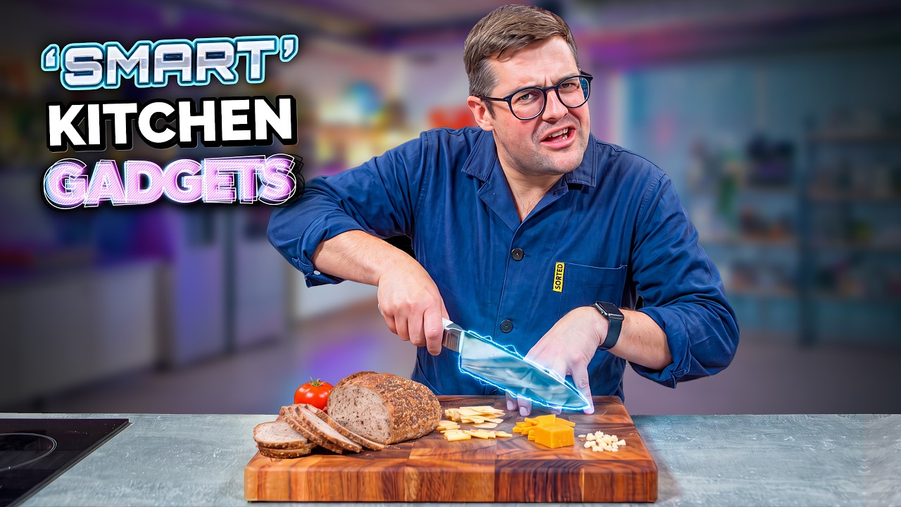 Шеф-повар тестирует &laquo;умные&raquo; кухонные гаджеты | Sorted Food