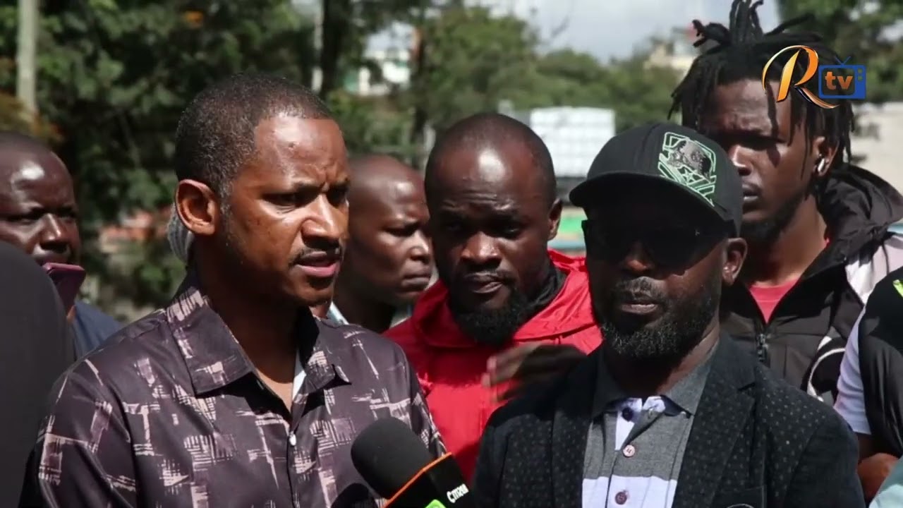 BABU Owino warns the police who shot REX KANYIKE to surrender himself before Kenyans catch him.