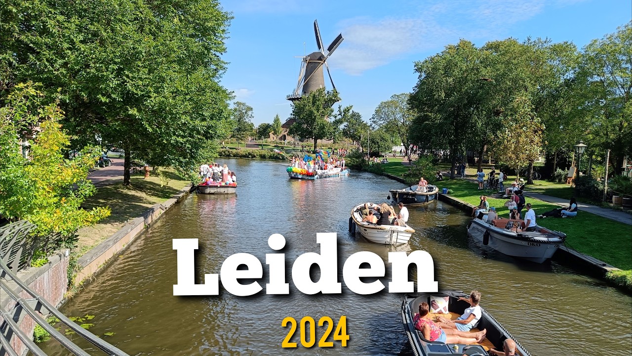 Leiden:Walking in one of the oldest and most beautiful cities in the Netherlands highlights SEP 2024