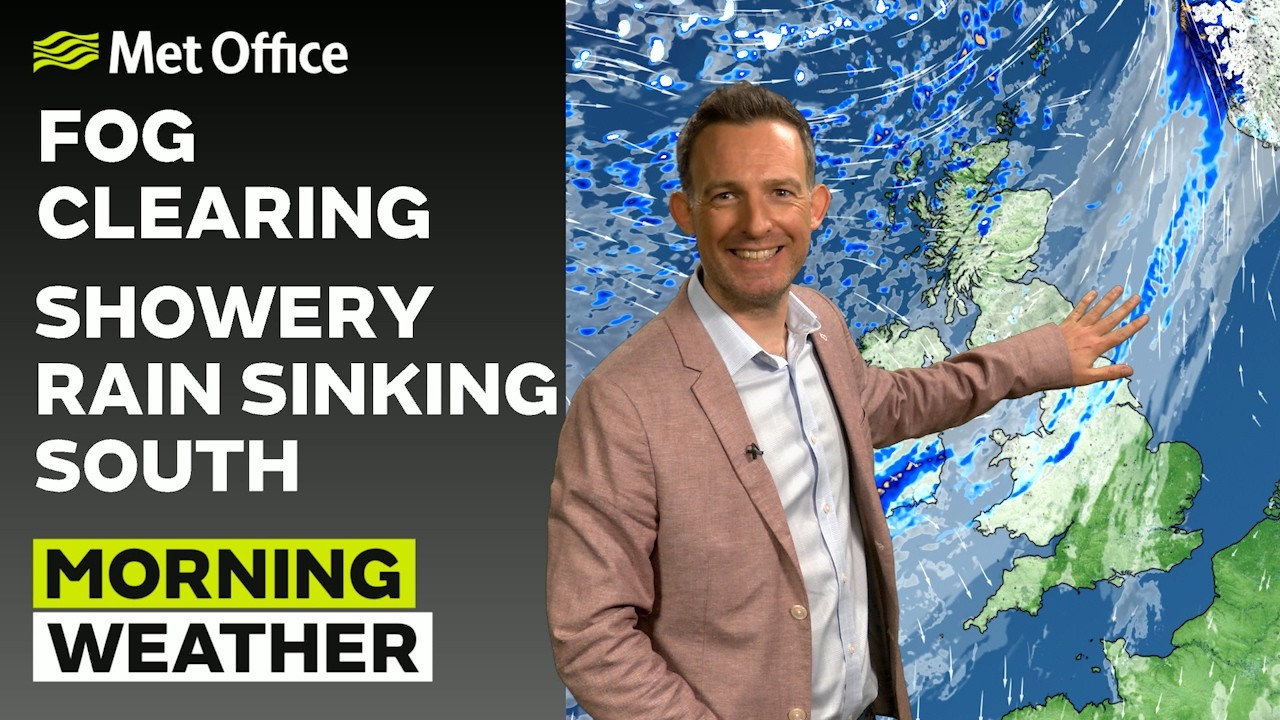 22.03.2026 - Утреннее солнце в тумане - Утренний прогноз погоды в Великобритании &ndash; Метеорологичес...