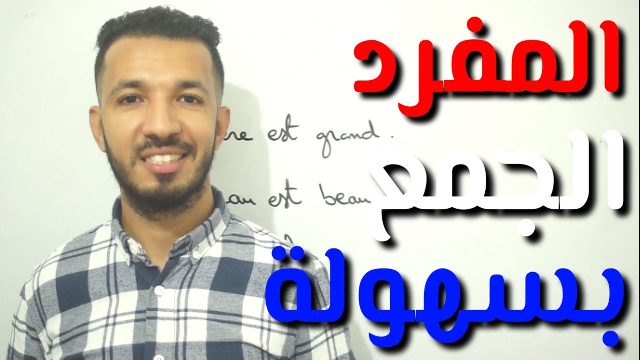 حول كلامك من المفرد للجمع بكل سهولة و فعالية (Pluriel & Singulier)