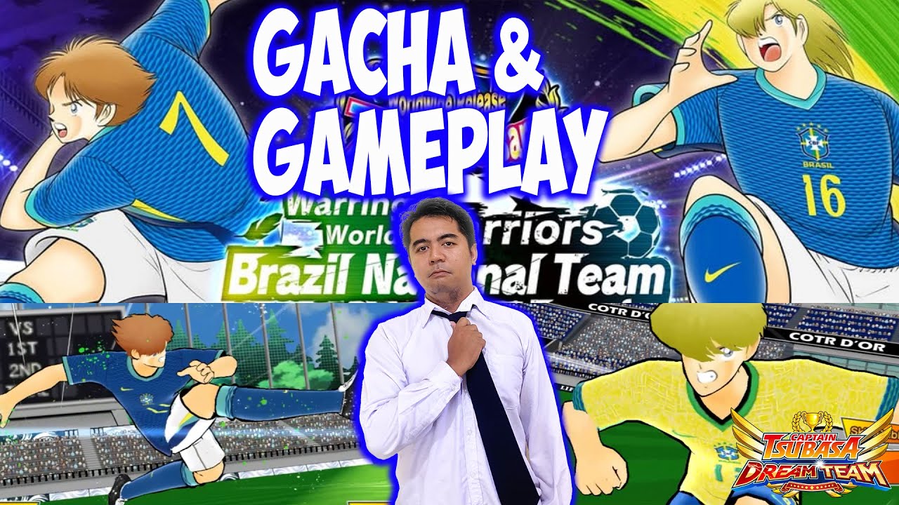 Tim Brazil Akhirnya Lengkap !!! Gacha Full Step Senaldo & Leo 🔥🔥- Captain Tsubasa Dream Team