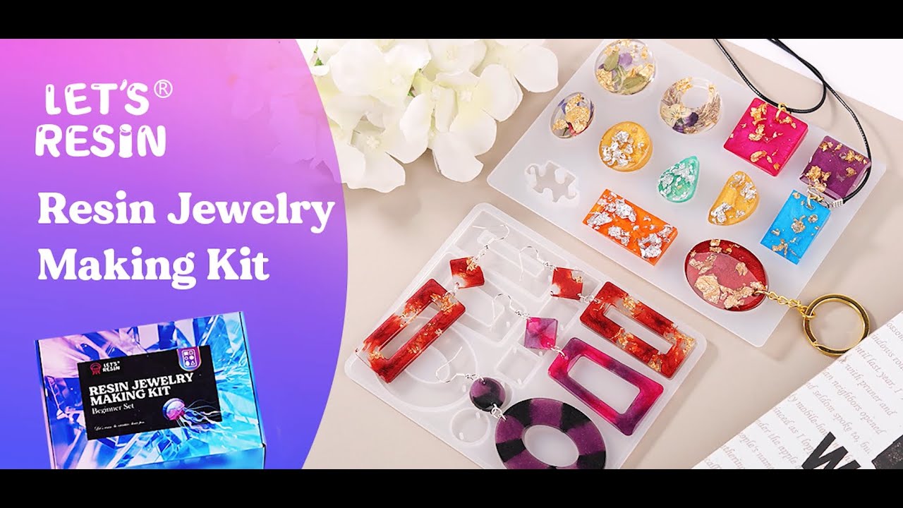 The Easiest Way to Make UV Resin Jewelry for Beginners| Step by Step Tutorial