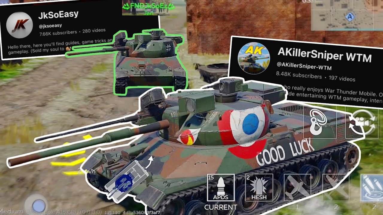 The ULTIMATE Duo in War Thunder Mobile | ft​. @jksoeasy