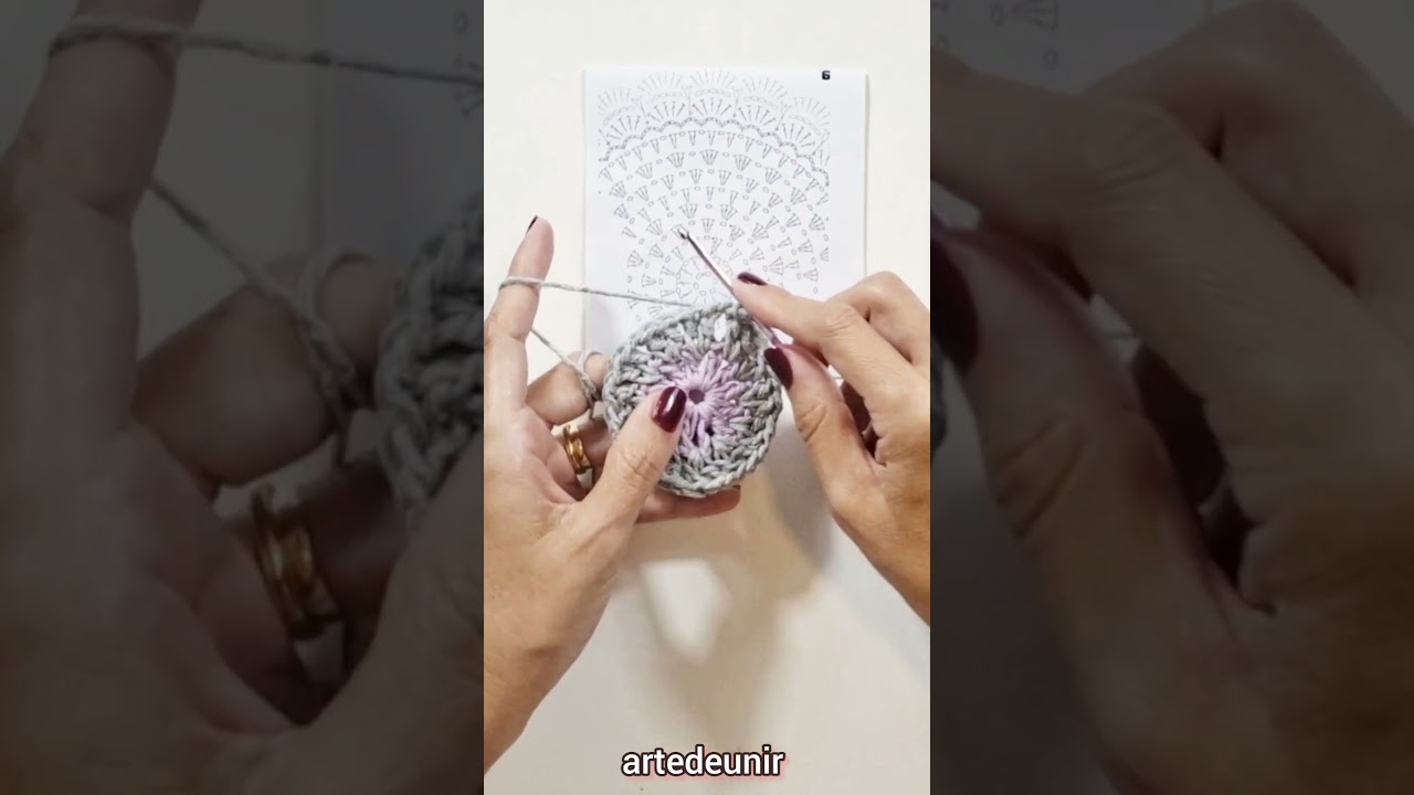 Sousplat e Apoio de Mesa em crochê/Mesa Posta Crochê