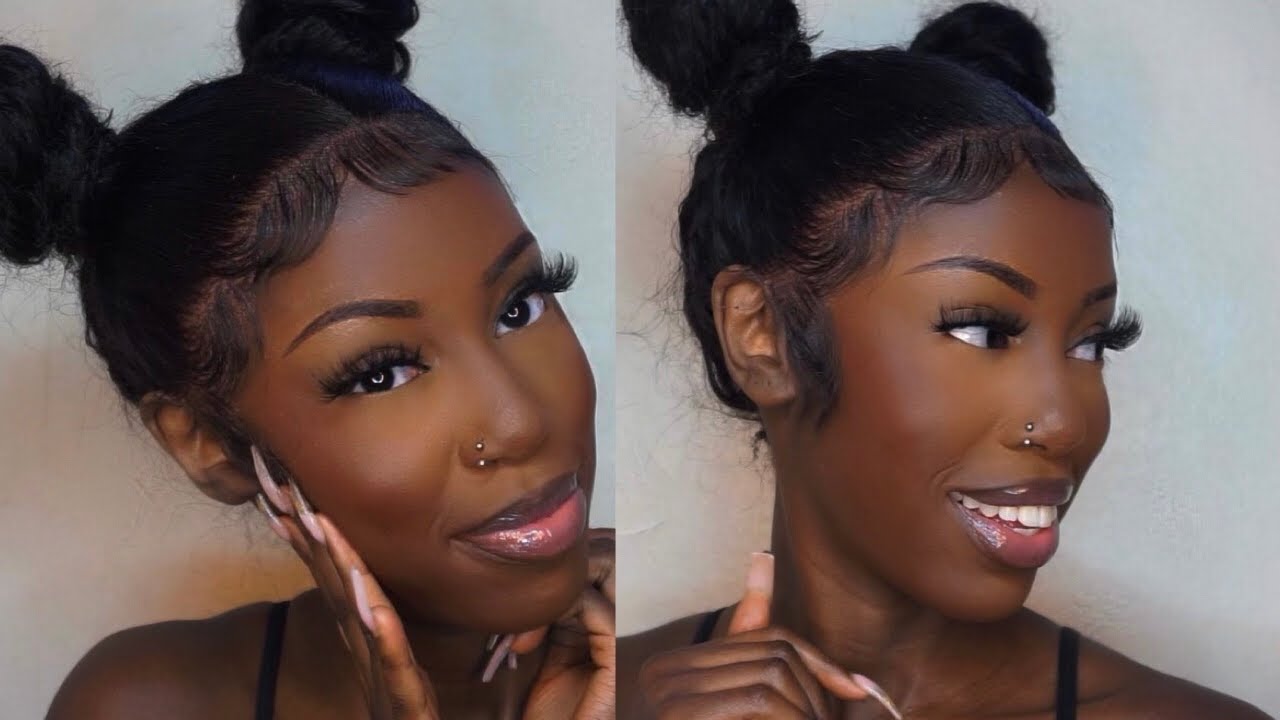 NO FOUNDATION MAKEUP TUTORIAL | FULL FACE OF DRUGSTORE PRODUCTS | NYX BARE WITH ME TINT | DARKSKIN