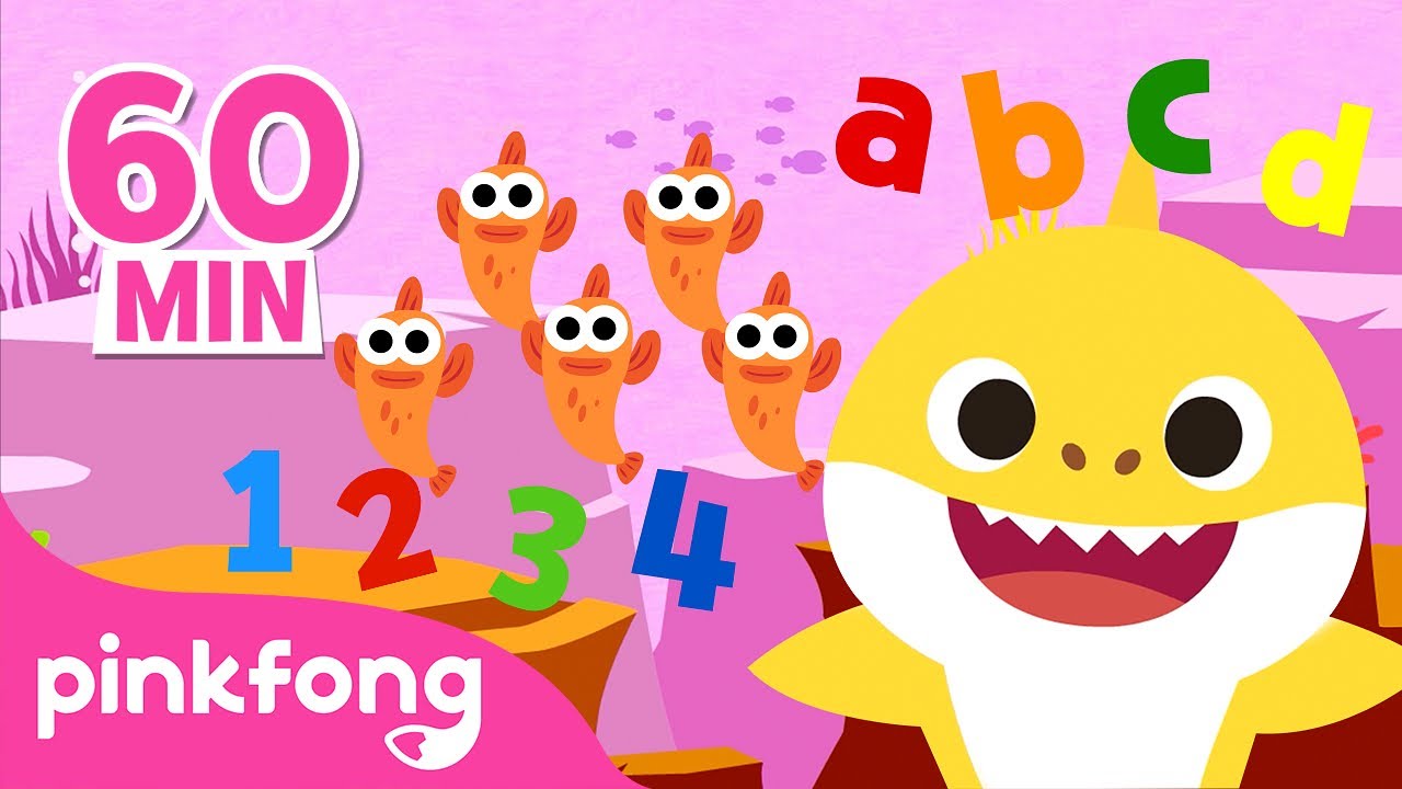 Alphabet Fran&ccedil;ais avec Baby Shark | +Comptines &agrave; apprendre | Pinkfong ! Chansons pour Enfants