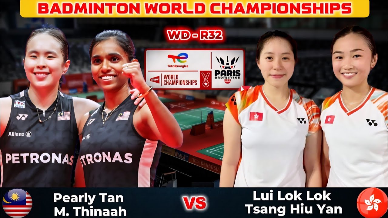 Pearly Tan/M. Thinaah (MAS) vs Lui/Tsang (HKG) | Badminton World Championships