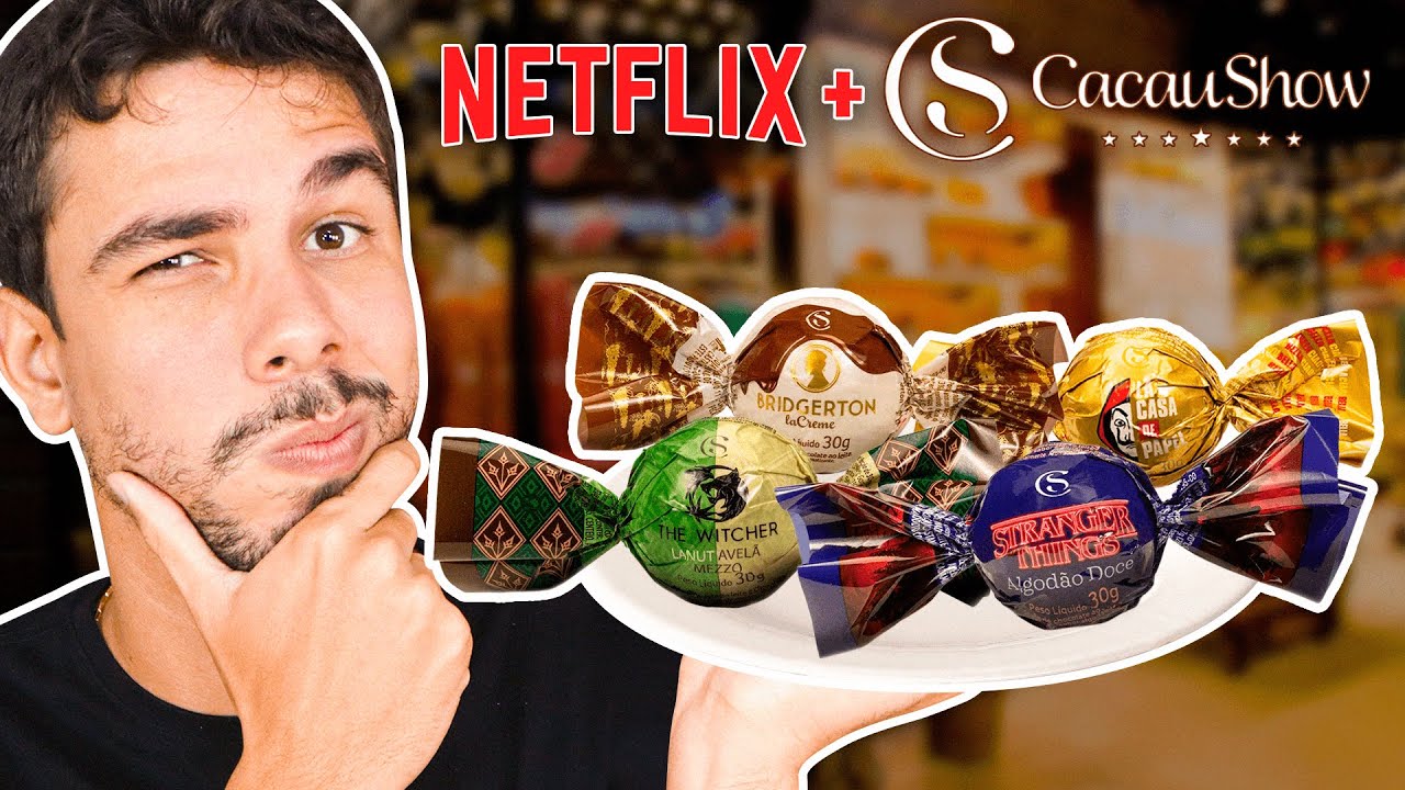 As Novas Trufas Netflix da Cacau Show