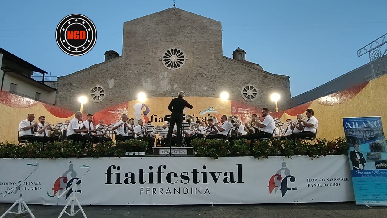 Capriccio Spagnolo Banda di Ailano 22/7/25 Ferrandina fiatifestival