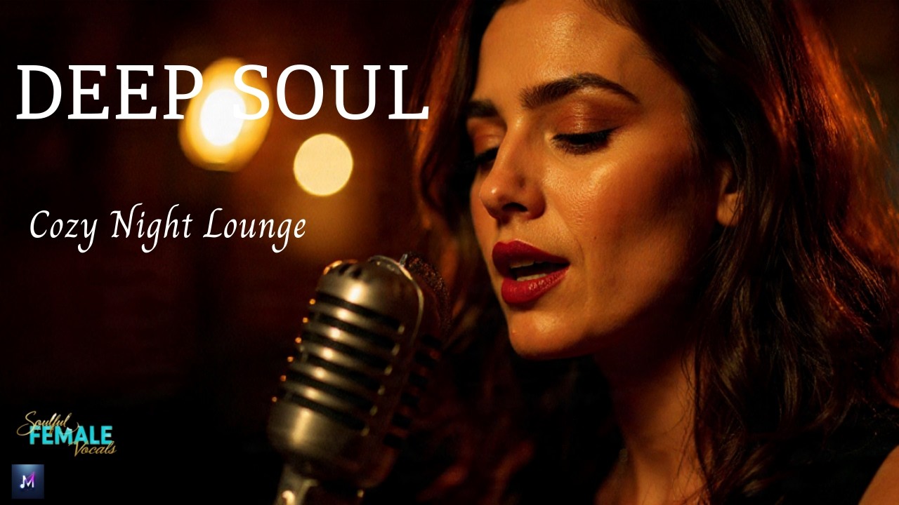 [Stress Relief] Deep Soulful Female Jazz Vocals | Cozy Night Lounge Music for Relaxation & Healing