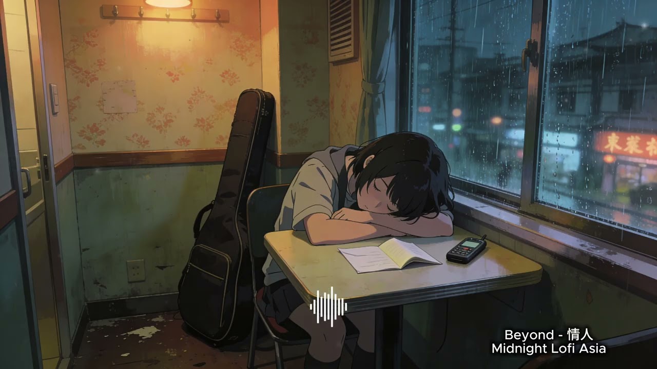 BEYOND《情人》(Lover) – Midnight Lofi Asia Cover | Nostalgia Night Chill
