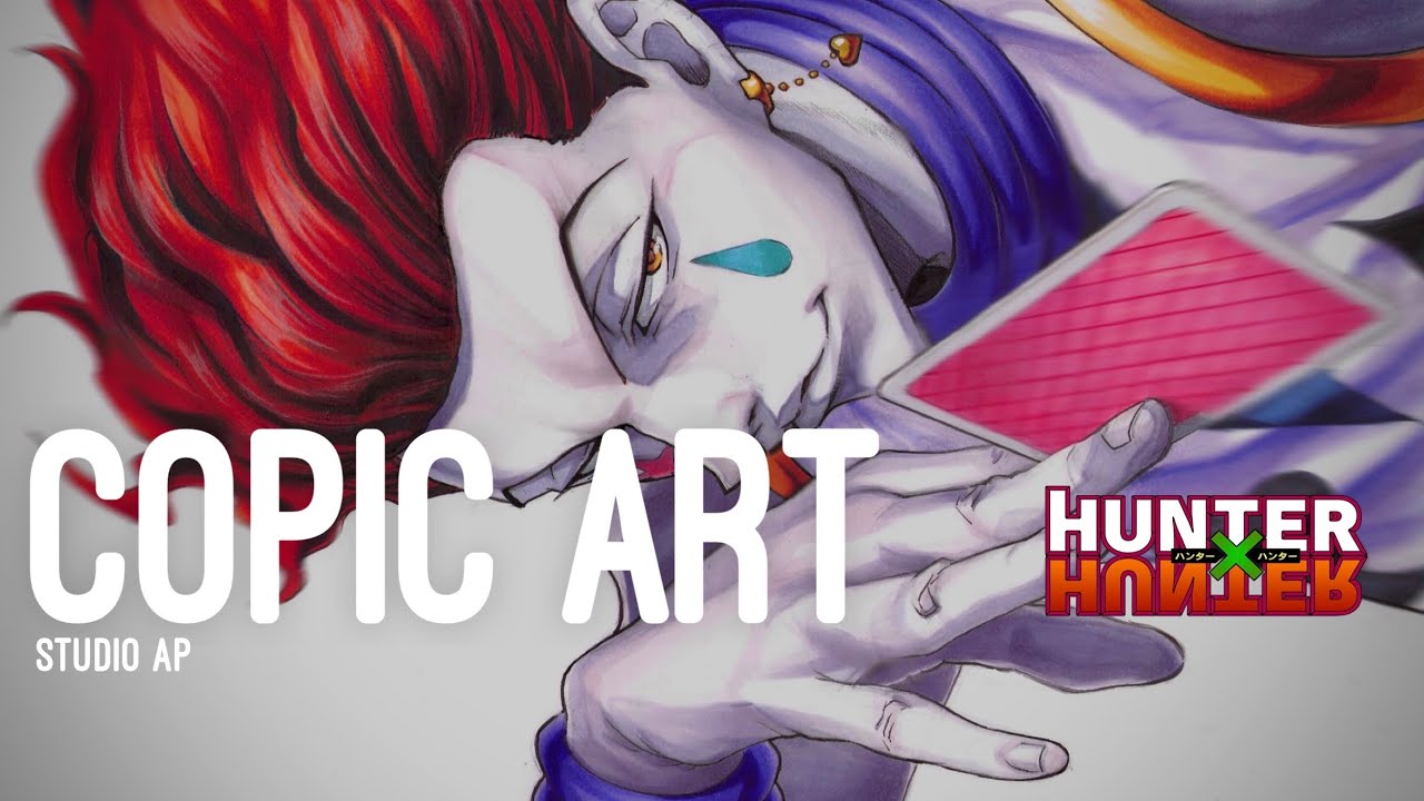 【H×H】ヒソカ 描いてみた | Drawing Hisoka Morow | HUNTER×HUNTER
