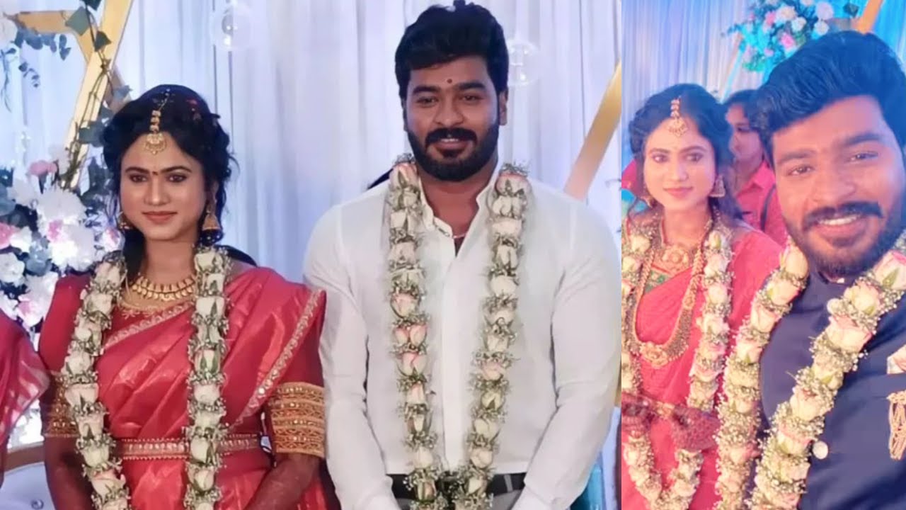 Idhayathai Thirudathe Serial Navin, Kanmani  Engagement Ceremony Photos