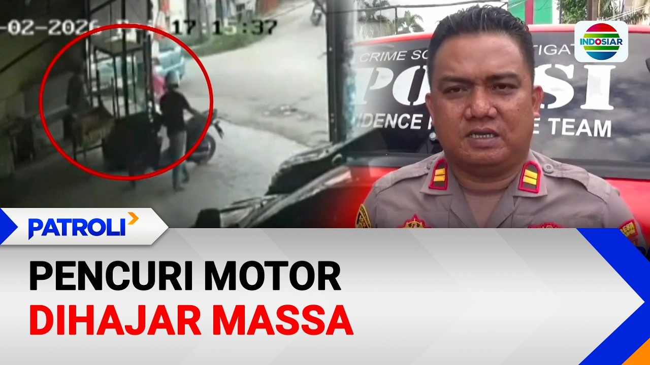 Pencuri Motor Dihajar Massa | Patroli