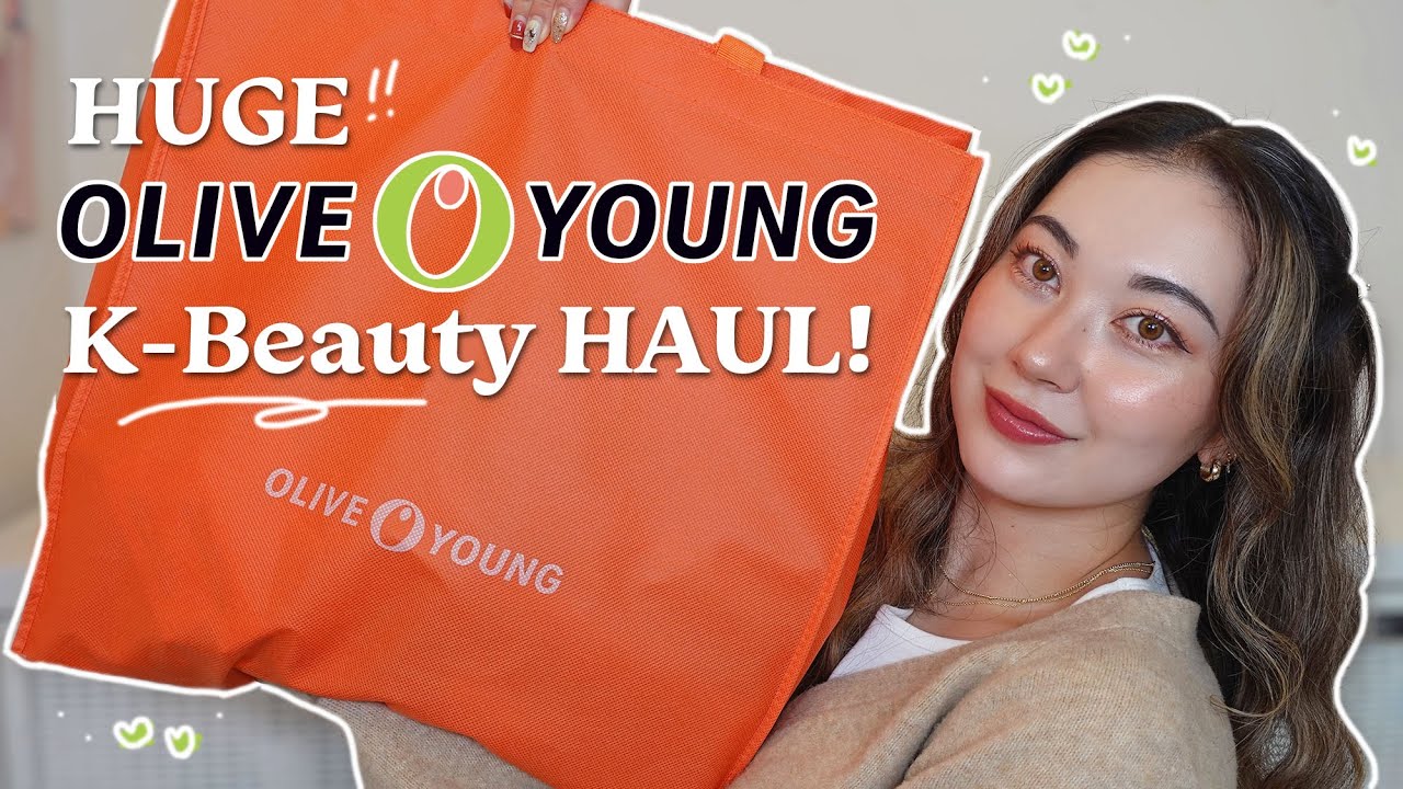 Olive Young Myeong-dong Haul! K-Beauty Skincare & Makeup