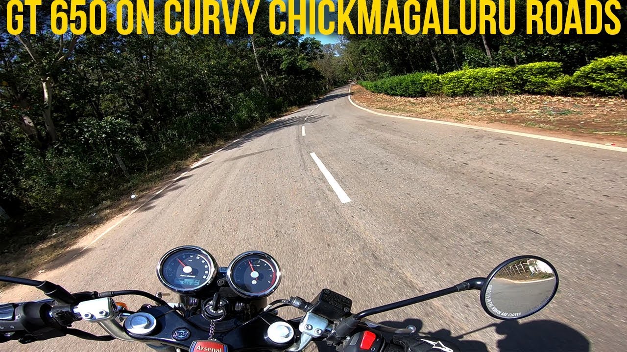 GT 650 at Chickmagaluru Roads | Bikers Paradise