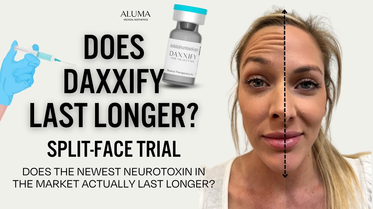 Daxxify vs Botox Split Face Trial - How Does FDA Approved Daxxify compare to the Other Toxins?
