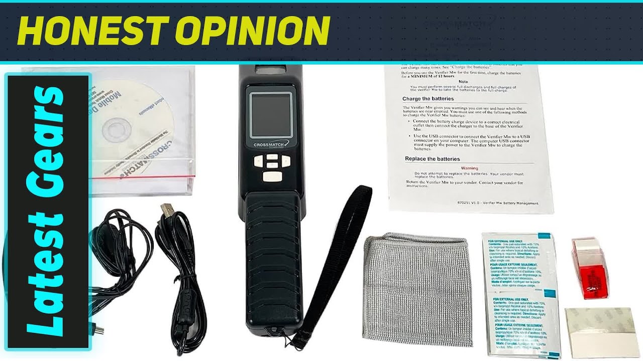 Crossmatch Verifier Mw: The Ultimate Portable Fingerprint Scanner