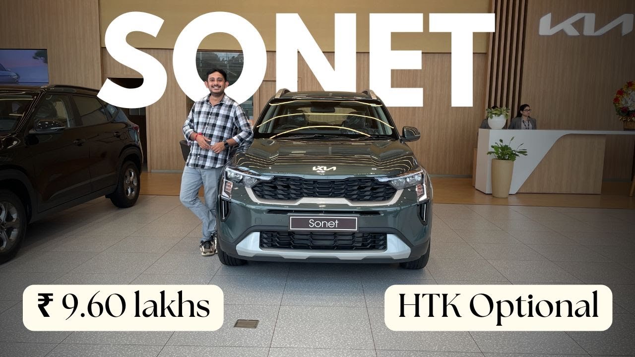 2025 Kia Sonet HTK Optional | Most VFM 💖