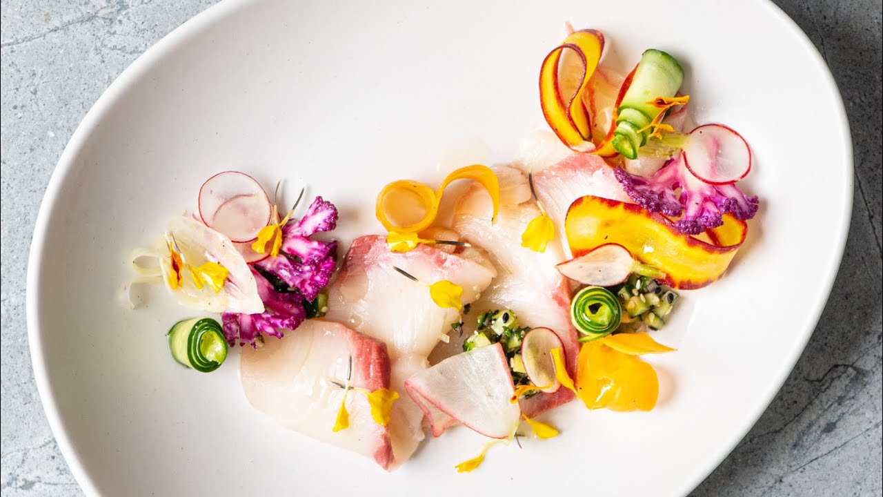 Hamachi Collar and Sashimi